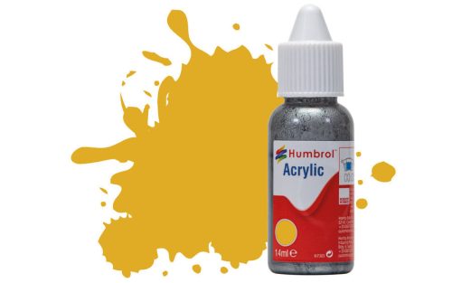 Humbrol Acrylic - Gold - Metallic (16) 14ml (DB0016)