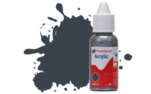 Humbrol Acrylic - Dark Grey - Matt (32) 14ml (DB0032)