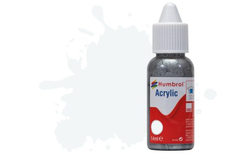 Humbrol Acrylic - White - Matt (34) 14ml (DB0034)