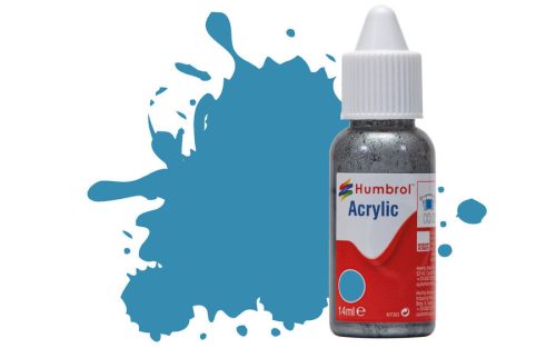 Humbrol Acrylic -N  Mediterranean Blue Gloss (N0) 14ml (DB0048)