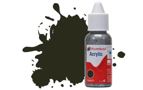 Humbrol Acrylic - Gunmetal - Metallic (53) 14ml (DB0053)