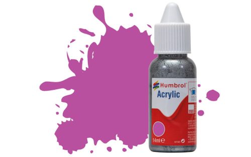 Humbrol Acrylic - Magenta Matt (58) 14ml (DB0058)