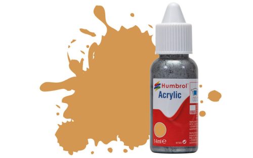 Humbrol Acrylic - Sand - Matt (63) 14ml (DB0063)