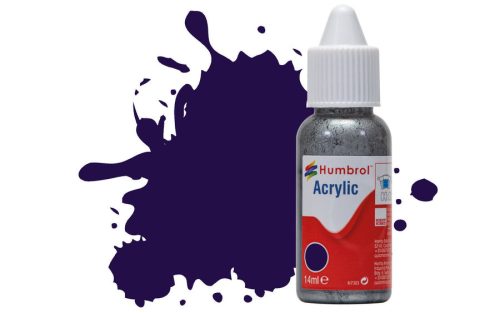 Humbrol Acrylic - Purple Gloss (68) 14ml (DB0068)