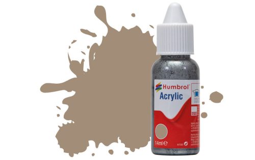 Humbrol Acrylic - Khaki Drill Matt (72) 14ml (DB0072)