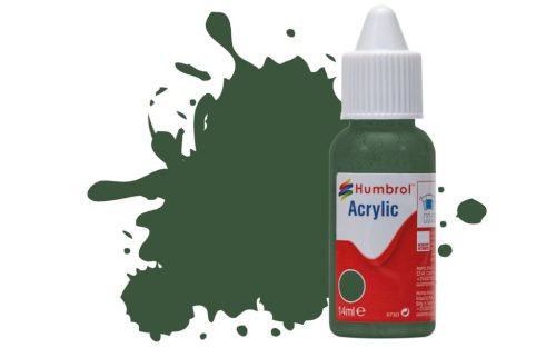 Humbrol Acrylic - Cockpit Green Matt (78) 14ml (DB0078)