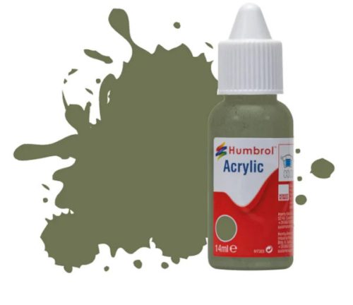 Humbrol Acrylic - Marine Green Matt (105) 14ml (DB0105)