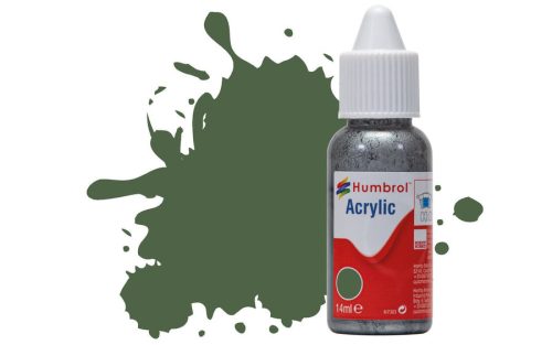 Humbrol Acrylic - US Light Green - Matt (117) 14ml (DB0117)