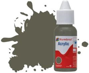 Humbrol Acrylic - 241 RLM 70 Schwartzgrun Matt 14ml (DB0241)