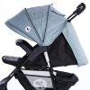 Lorelli Daisy BASIC SET sport babakocsi - Black&Silver Blue