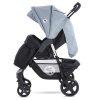 Lorelli Daisy BASIC sport babakocsi + lábzsák - Black&Silver Blue