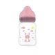 Baby Care széles nyakú cumisüveg 250ml - Blush Pink