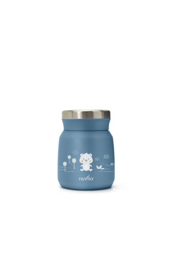 Nuvita ételtároló termosz 300ml - blue 4471