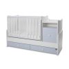 Lorelli Trend PLUS kombi ágy 70x165 - White Baby Blue