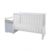 Lorelli Trend PLUS kombi ágy 70x165 - White Baby Blue