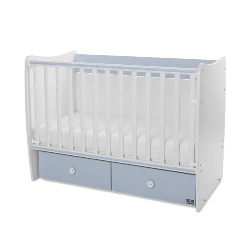 Lorelli Matrix kiságy 60x120 Baby Baby Blue 2Box