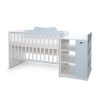 Lorelli Multi kombi ágy 190x72 - White Baby Blue