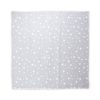 Lorelli Muszlin takaró 80x80 cm - Grey With Stars