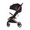 Chipolino Pixie sport babakocsi - Obsidian/gold