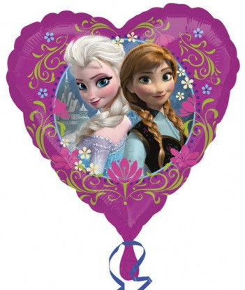 Disney Jégvarázs Heart fólia lufi 43 cm (WP)