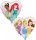 Disney Hercegnők Heart fólia lufi 43 cm