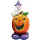 Halloween Tök AirLoonz óriás fólia lufi 142 cm