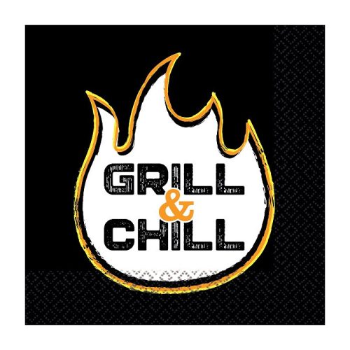 Grill & Chill szalvéta 16 db-os 33x33 cm