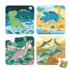 Janod J02541 6-9-12-16 darabos puzzle dinoszaurusz +2 éves kortól