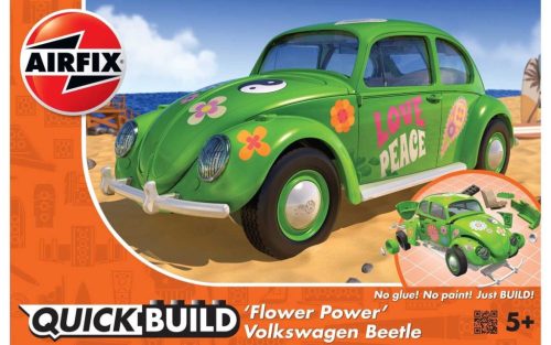 Airfix - QUICKBUILD VW Beetle 'Flower Power' (J6031)