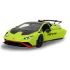 Jamara 402125 Lamborghini Huracán STO 1:14 zöld 2,4GHz Kézi ajtó