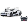 Jamara 404571 BMW I8 1:14 fehér 2,4GHz Ajtó távirányítóval vezérelve