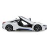 Jamara 404571 BMW I8 1:14 fehér 2,4GHz Ajtó távirányítóval vezérelve