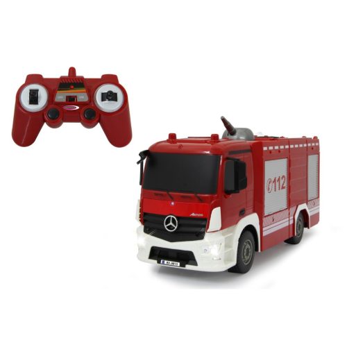 Jamara 404970 Tűzoltóautó TLF permetező funkcióval Mercedes-Benz Antos 1:26 2,4GHz