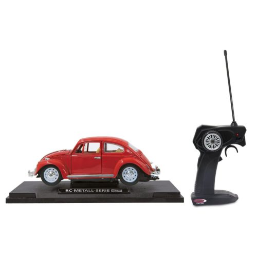 Jamara 405110 VW Beatle RC Diecast 1:18 piros 27MHz