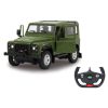 Jamara 405155 Land Rover Defender 1:14 zöld 2,4GHz manuális ajtó manuális