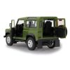 Jamara 405155 Land Rover Defender 1:14 zöld 2,4GHz manuális ajtó manuális