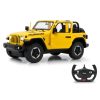 Jamara 405178 Jeep Wrangler JL 1:14 sárga 2,4GHz ajtó manuális