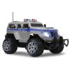 Jamara 410032 Monstertruck 1:12 27MHz LED-es rendőrségi páncélautó, akkumulátorral és töltővel együtt.