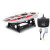 Jamara 410138 Capter Speedboot fehér/piros Li-Ion 7,4V 2,4GHz