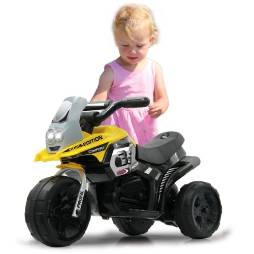 Jamara 460226 Akkumulátoros jármű E-Trike Racer sárga 6V