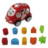 Jamara 460290 Shape Car Oktatási játék piros