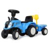 Jamara 460355 Lábbal hajtós járművekt New Holland T7 Traktor kék