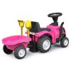 Jamara 460357 Push-Cart New Holland T7 Traktor rózsaszín