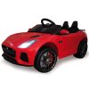 Jamara 460517 Jaguar F-Type SVR piros 12V-os felhajtás