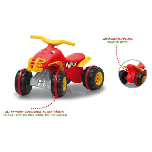 Jamara 460576 Lábbal hajtós járművek Little Quad piros