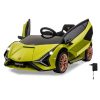 Jamara 460638 Akkumulátoros jármű Lamborghini Sián FKP 37 zöld 12V