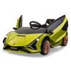 Jamara 460638 Akkumulátoros jármű Lamborghini Sián FKP 37 zöld 12V