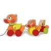 Jamara 460706 Wooden Toys Kidiwood Walk-a-long utazó kacsák 3db.