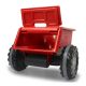 Jamara 460760 Trailer Ride-on piros traktorhoz Power Drag/ Big Wheel