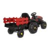 Jamara 460895 Akkumulátoros jármű Traktor Super Load utánfutóval piros 12V